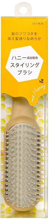 Ikemotoburashikougyou Honey Styling Brush with Honey Oil