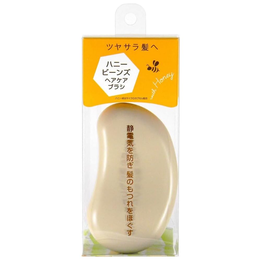 Ikemotoburashikougyou Honey Beans Hair Brushing Brush Mocha