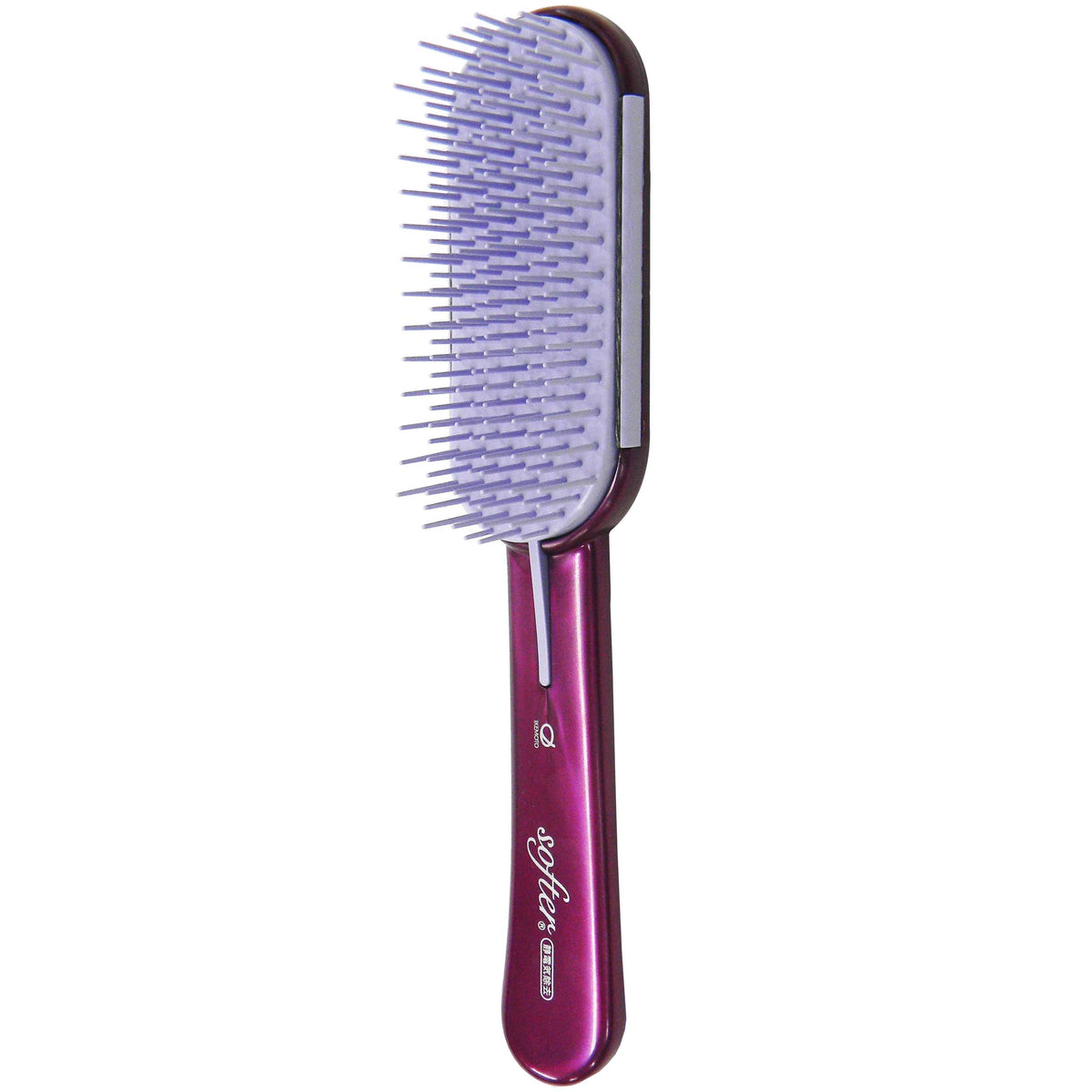 Ikemotoburashikougyou Softer Taper Hair Dressing Brush Purple
