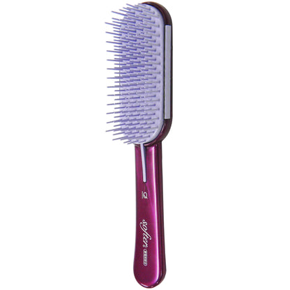 Ikemotoburashikougyou Softer Taper Hair Dressing Brush Purple