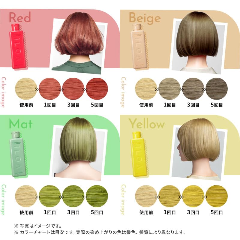 ILOA Hair Color Supplement Purple Shampoo 170ml for Color-helped refine the look of Hair