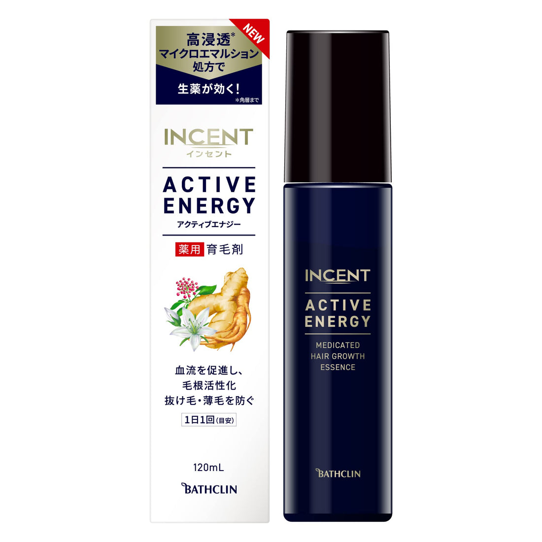 Incent Active Energy 120ml Men&