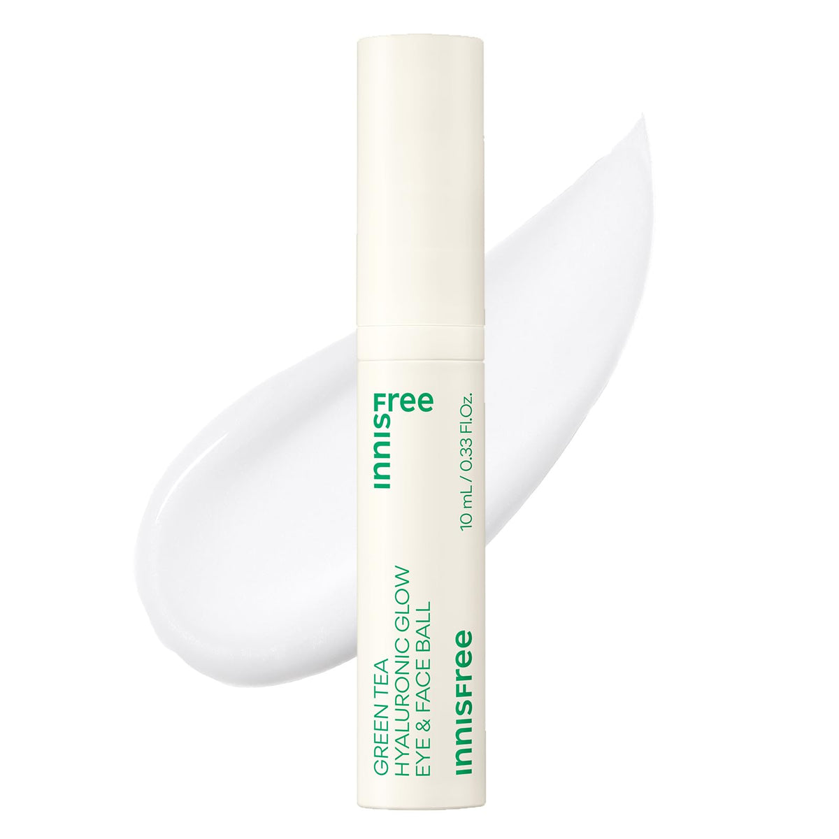 innisfree Green Tea Hyaluronic Eye and Face Ball 10ml Hydrating Serum
