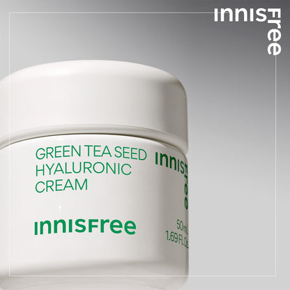 innisfree Green Tea Seed Hyaluronic Cream 50ml for Hydration