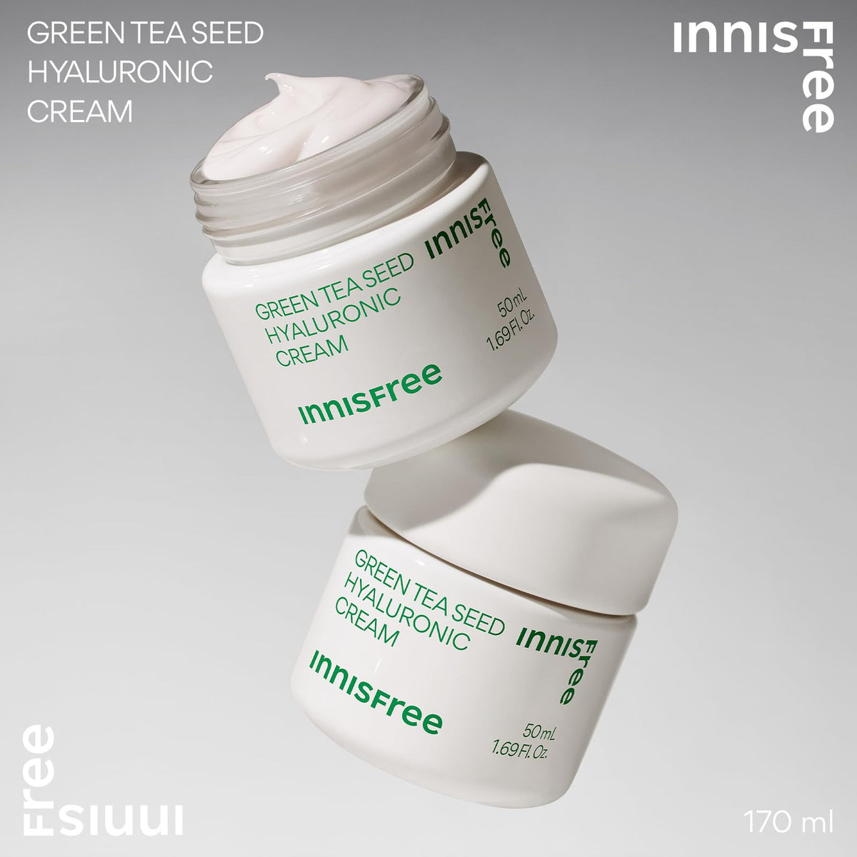 innisfree Green Tea Seed Hyaluronic Cream 50ml for Hydration