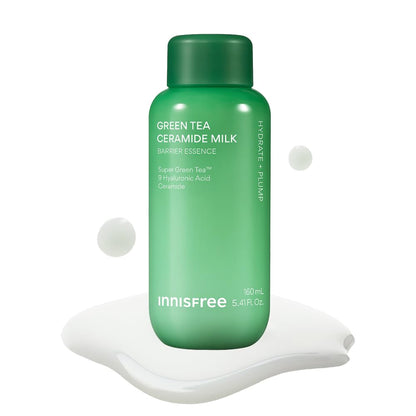 innisfree Green Tea Ceramide Milk Essence Toner 160ml for Hydration