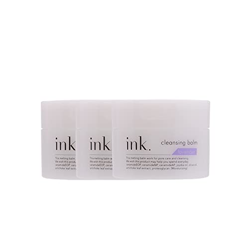 ink. Cleansing Balm Set with Lavender 90g x 3 for Makeup Removal