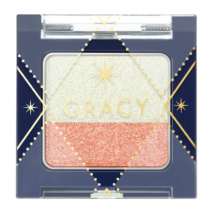 INTEGRATE GRACY Finger-painted Gradient Eyeshadow Mint Orange 2.2g