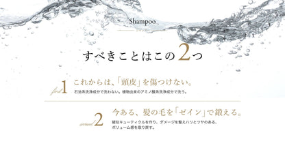 INZEAL Moisturizing Shampoo 300ml for Japanese Hair Care