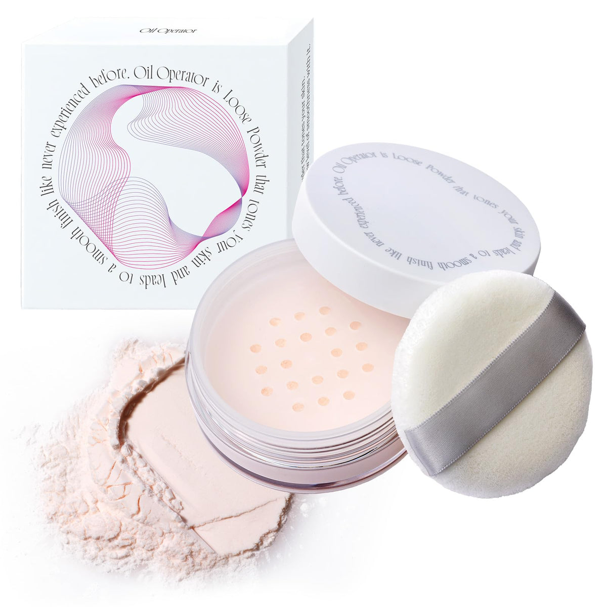 ISEHAN Lab Oil Operator Face Powder for Oil Control 17g