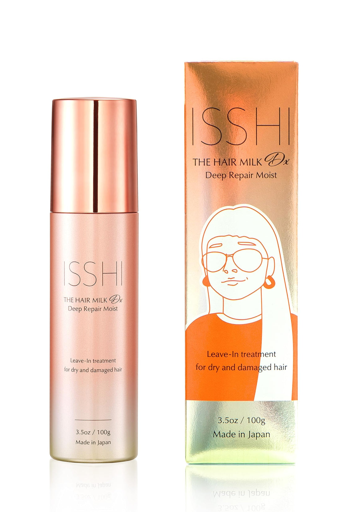 ISSHI The Hair Milk Dx Deep Repair Moist 100g for Smooth Hair