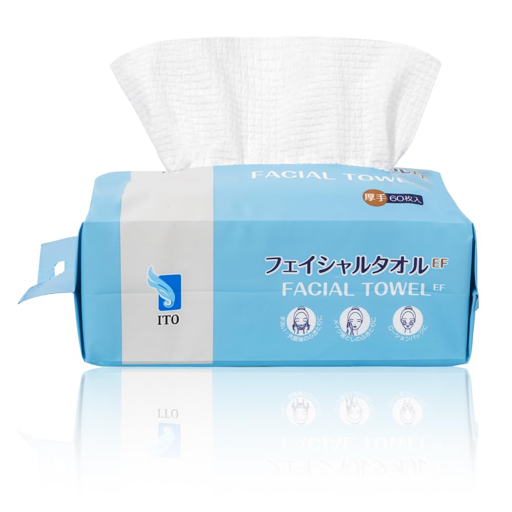 ITO CORPORATION Facial Towel Thick Cleansing Towel OEKO-TEX Certified