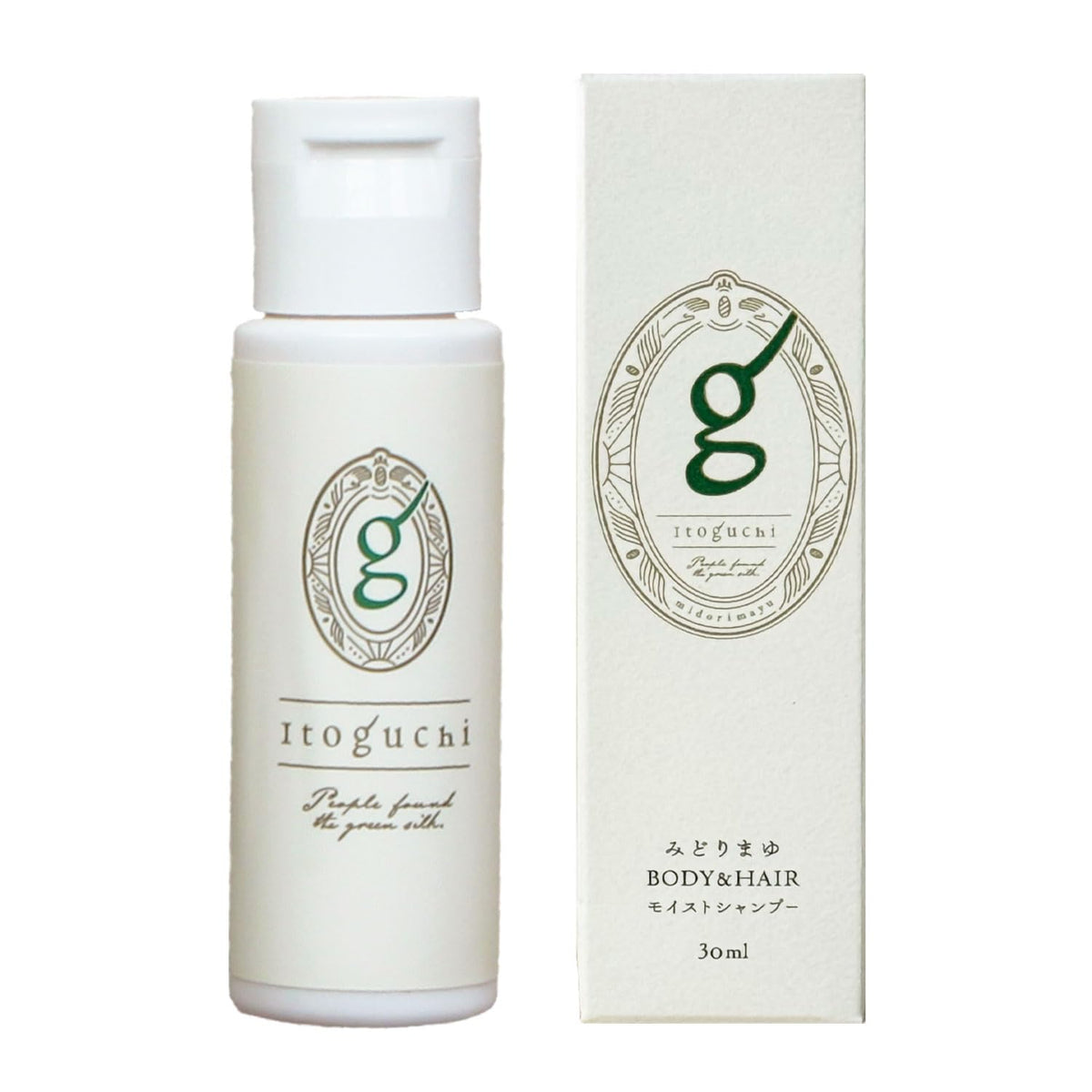 Itoguchi Moisturizing Shampoo Mini 30mL for Japanese Hair Care