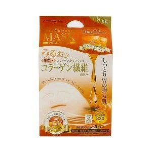 JAPAN GALS Pure Five Essence Mask W Collagen 10 Sheets