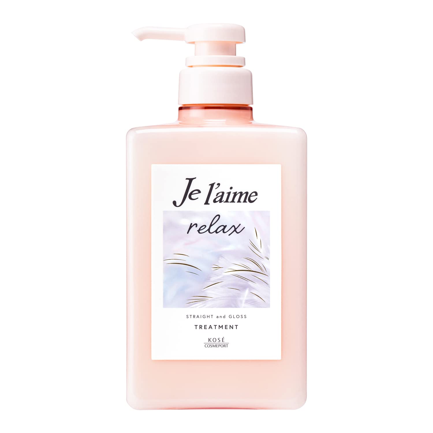 KOSE Juleme Relax Midnight Repair Hair Treatment (Straight &amp; Gloss) Pump 480mL