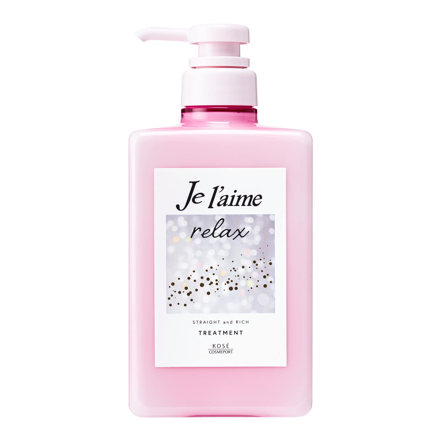 KOSE Juleam Relax Midnight Repair Hair Treatment (Straight &amp; Rich) Pump 480mL