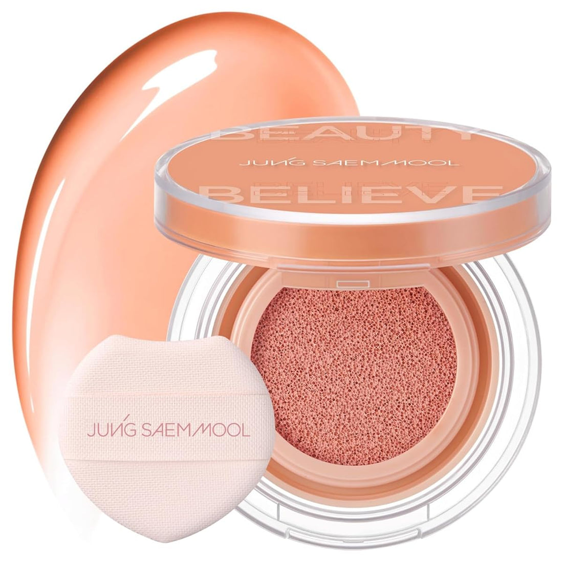JUNG SAEM MOOL Artist Cushion Blush in Peach Nectar for a Natural Glow