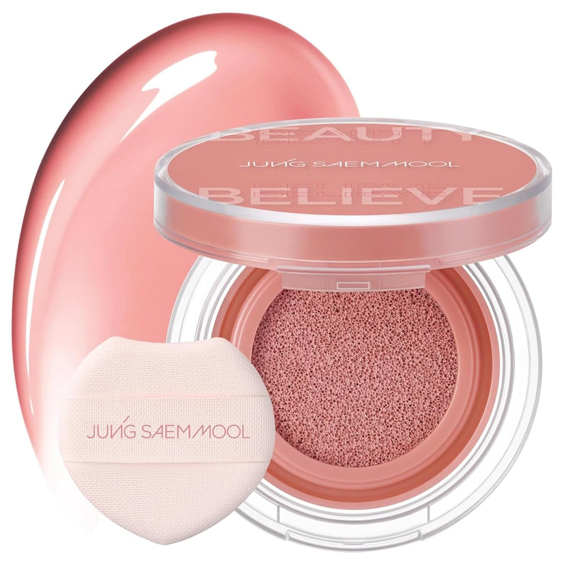 JUNG SAEM MOOL Artist Cushion Blush Coral Halo for Natural Glow