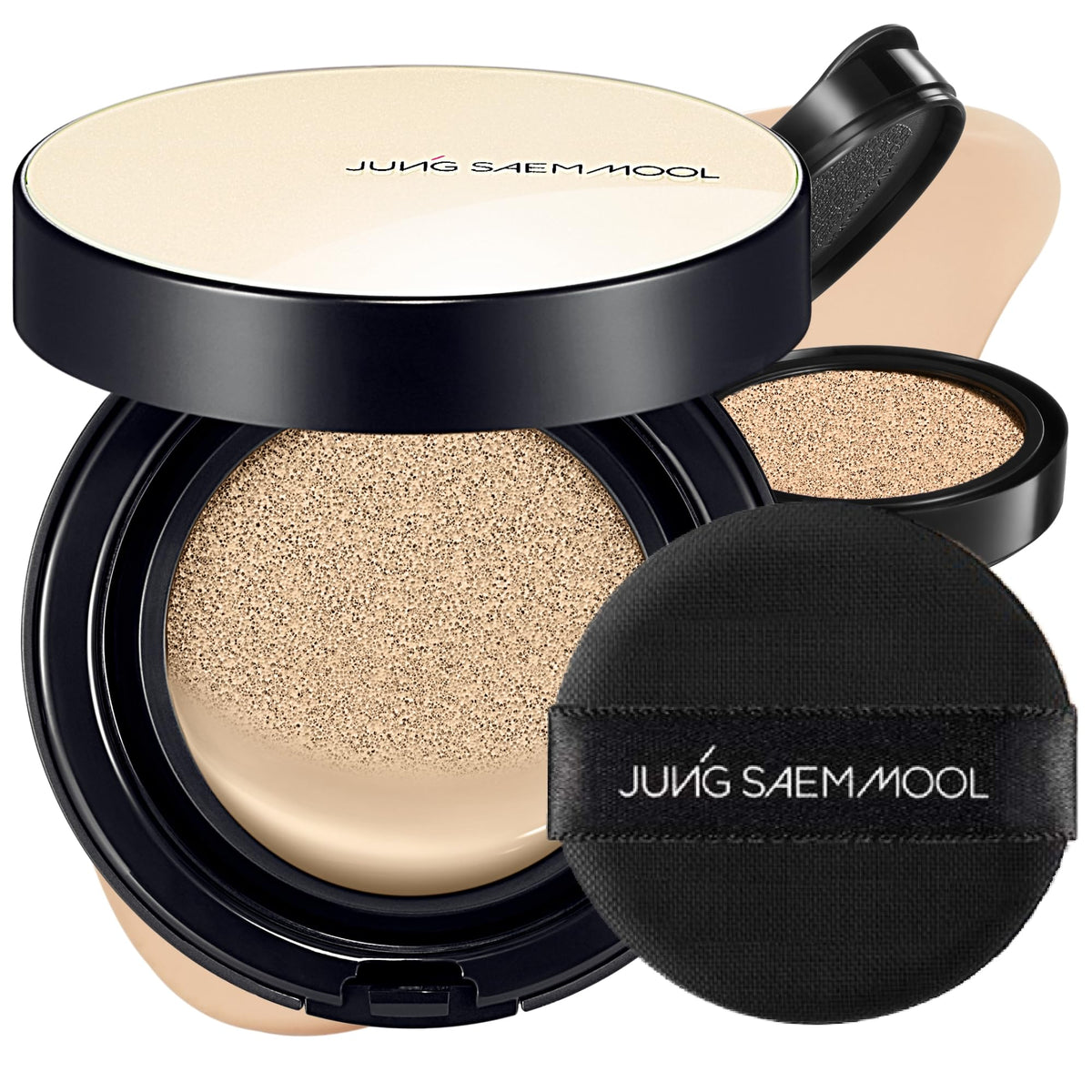 JUNG SAEM MOOL Essential Skin Nuder Cushion Set with SPF50+