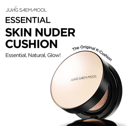 JUNG SAEM MOOL Essential Skin Nuder Cushion Set with SPF50+