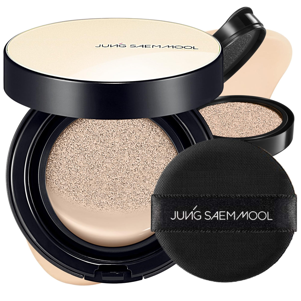 JUNG SAEM MOOL Essential Skin Nuder Cushion Set SPF50+ 14g