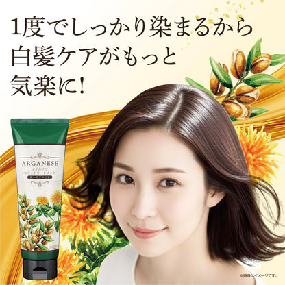 Kagayaku Cosme Oil-in-Color Treatment 180g with Brush