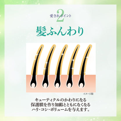 Kagayaku Cosme Hair Treatment Shampoo Refill 2 Pack