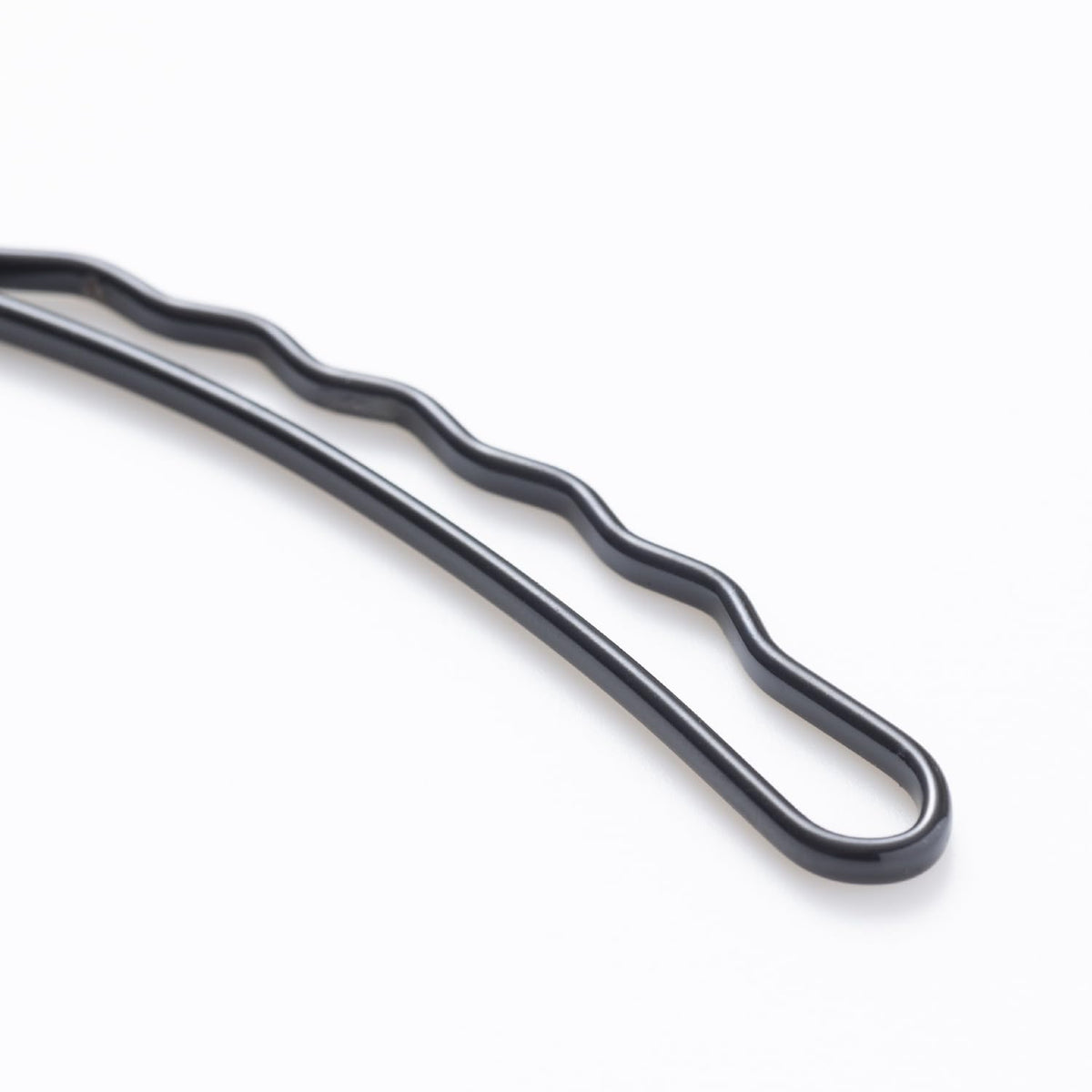 KAI SmartCute Strong Arrangement Pin L Black for Japanese Hair Care