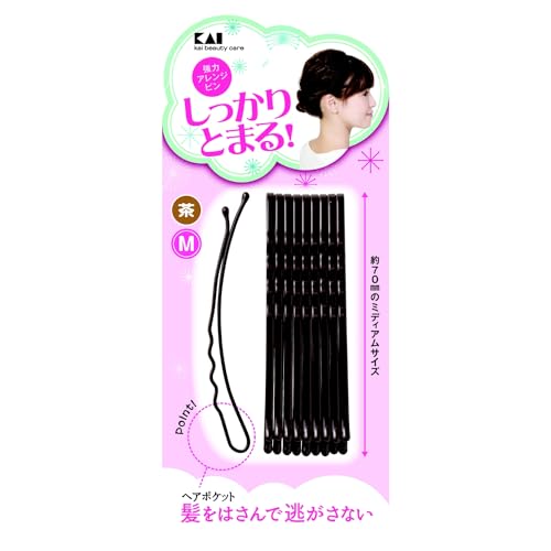 KAI Strong Arrangement Pin M for Japanese Hair Care