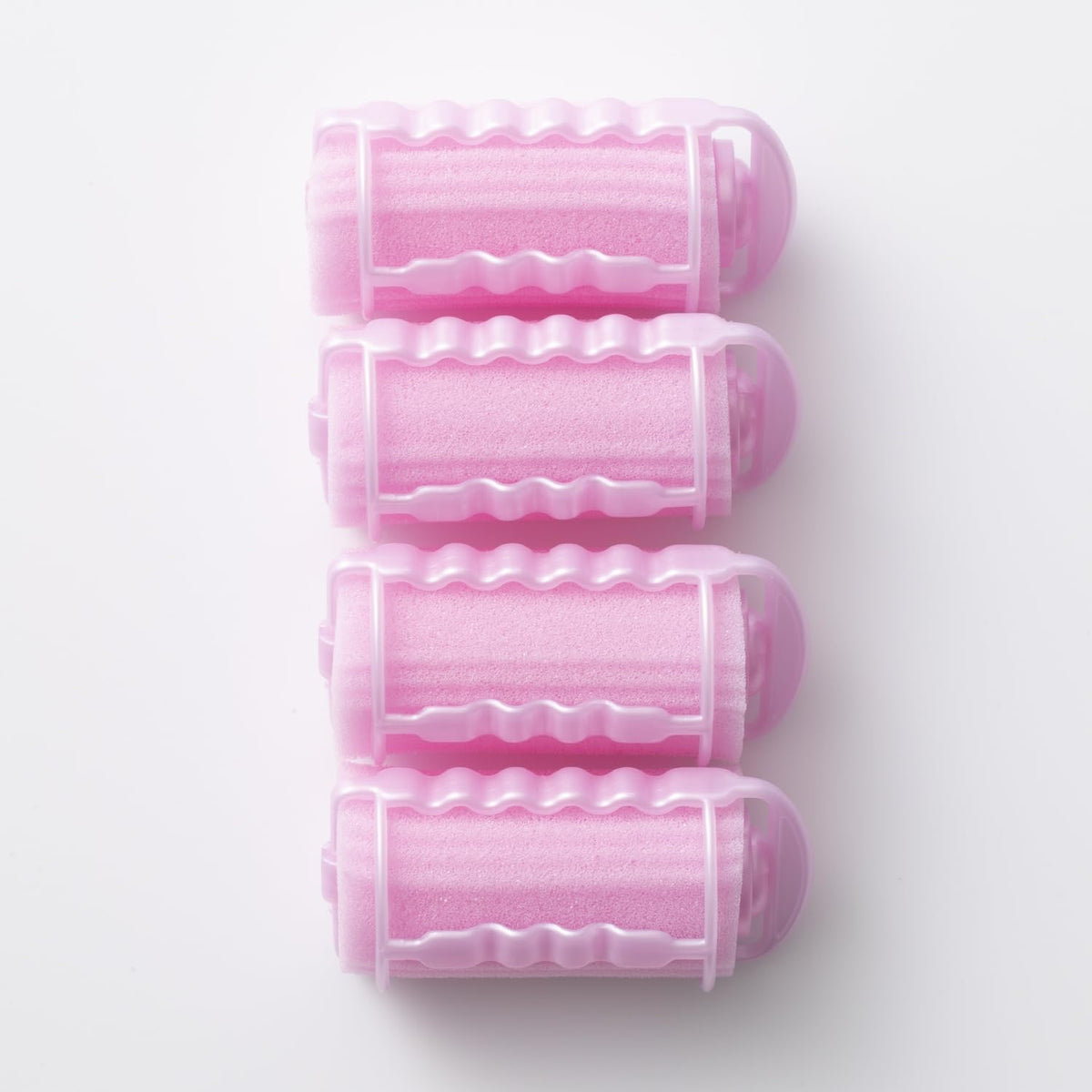 Kaijirushi One-Touch Hair Curlers M Size 4 Pieces for Easy Styling