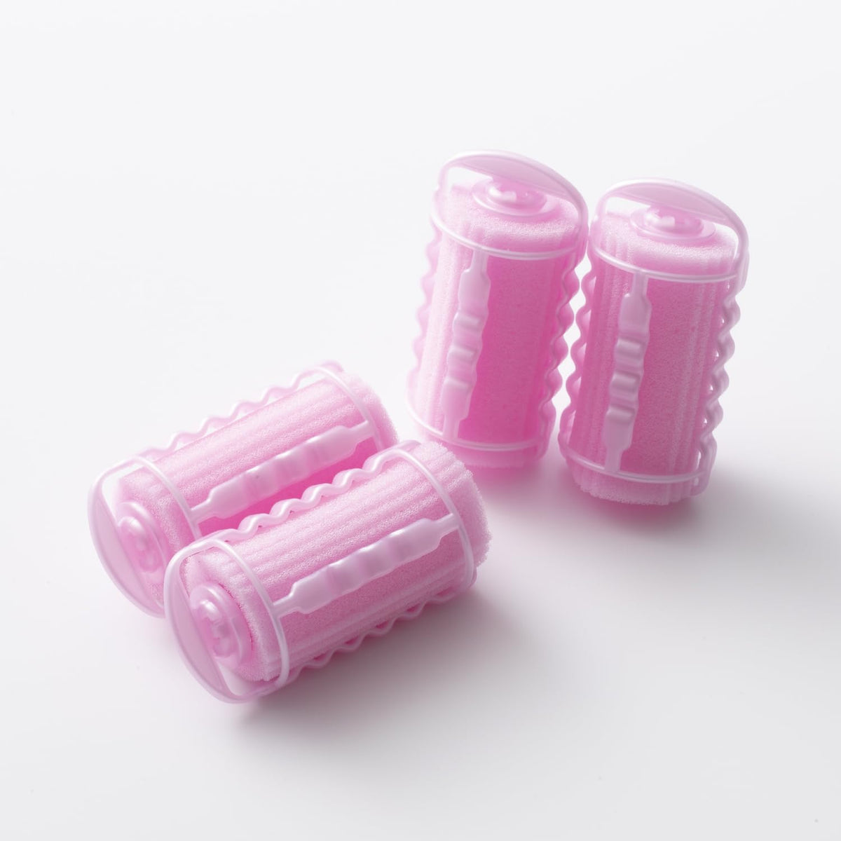 Kaijirushi One-Touch Hair Curlers M Size 4 Pieces for Easy Styling