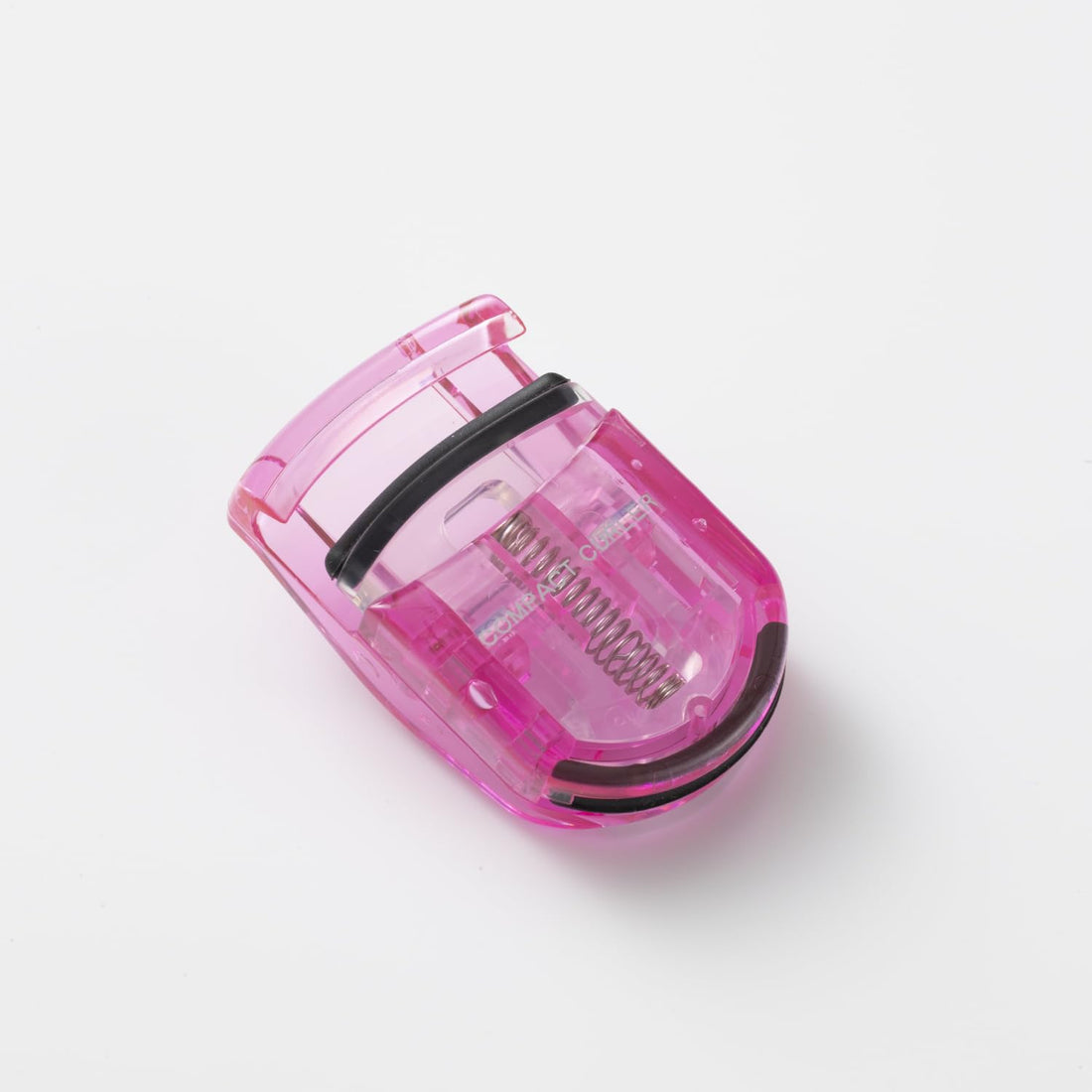Kaijirushi Compact Eyelash Curler in Pink for Effortless Curling