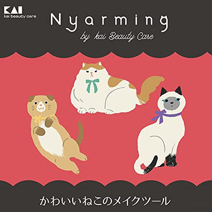Kaijirushi Cat Poly Hair Brush for Gentle Hair Care