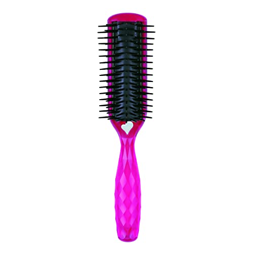 Kaijirushi Hair Brush Anti-Static Ruby Pink L Size