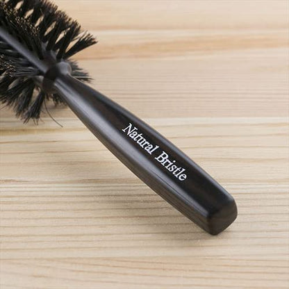 Kaijirushi Hair Brush KQ1543 Natural Bristle Roll Brush S Size