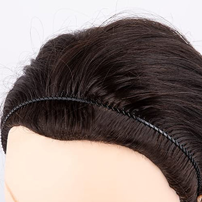Kaijirushi Comb Type Hairband Black HL0149 for Easy Styling