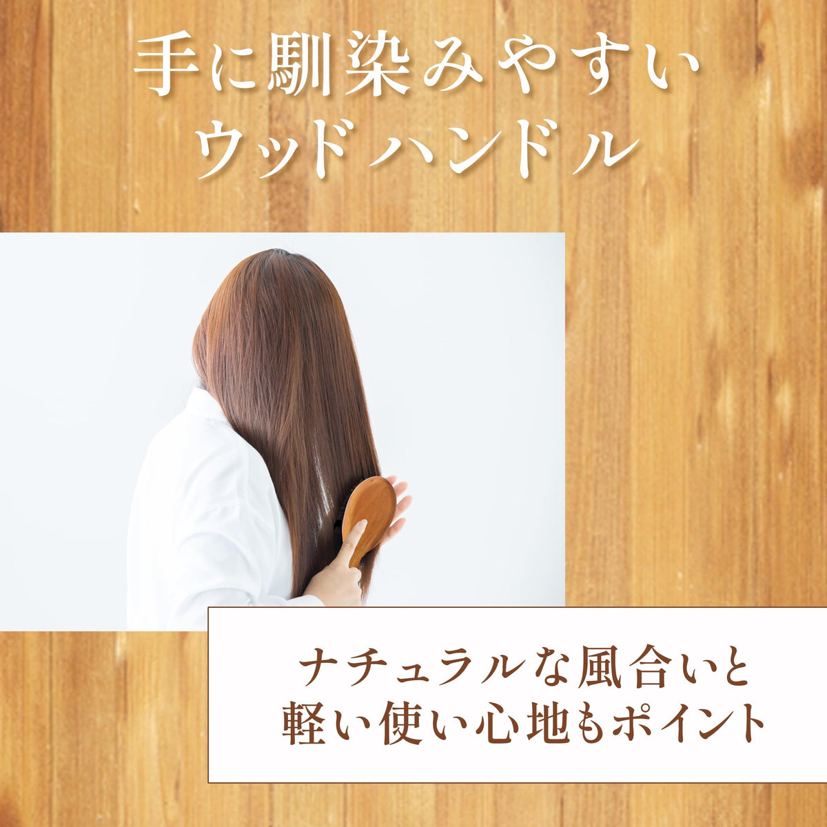 Kaijirushi KAI Mini Cushion Hair Brush with Natural Bristles