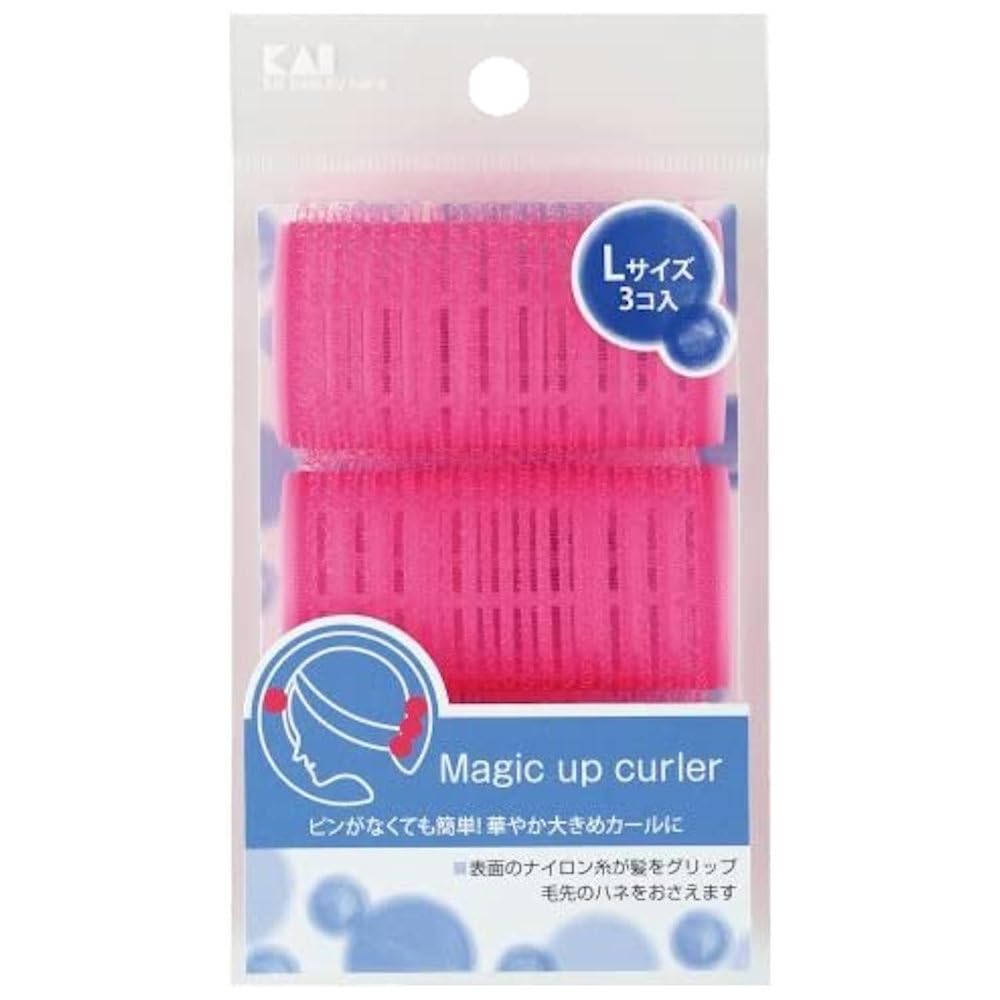 Kaijirushi Magic Up Curler L 3P for Effortless Styling