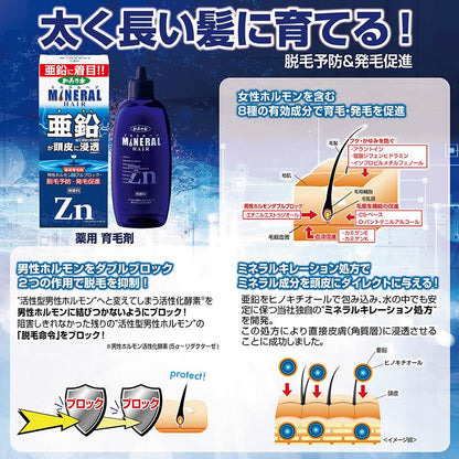 Kaminomoto Mineral Hair Treatment Unscented 180mL