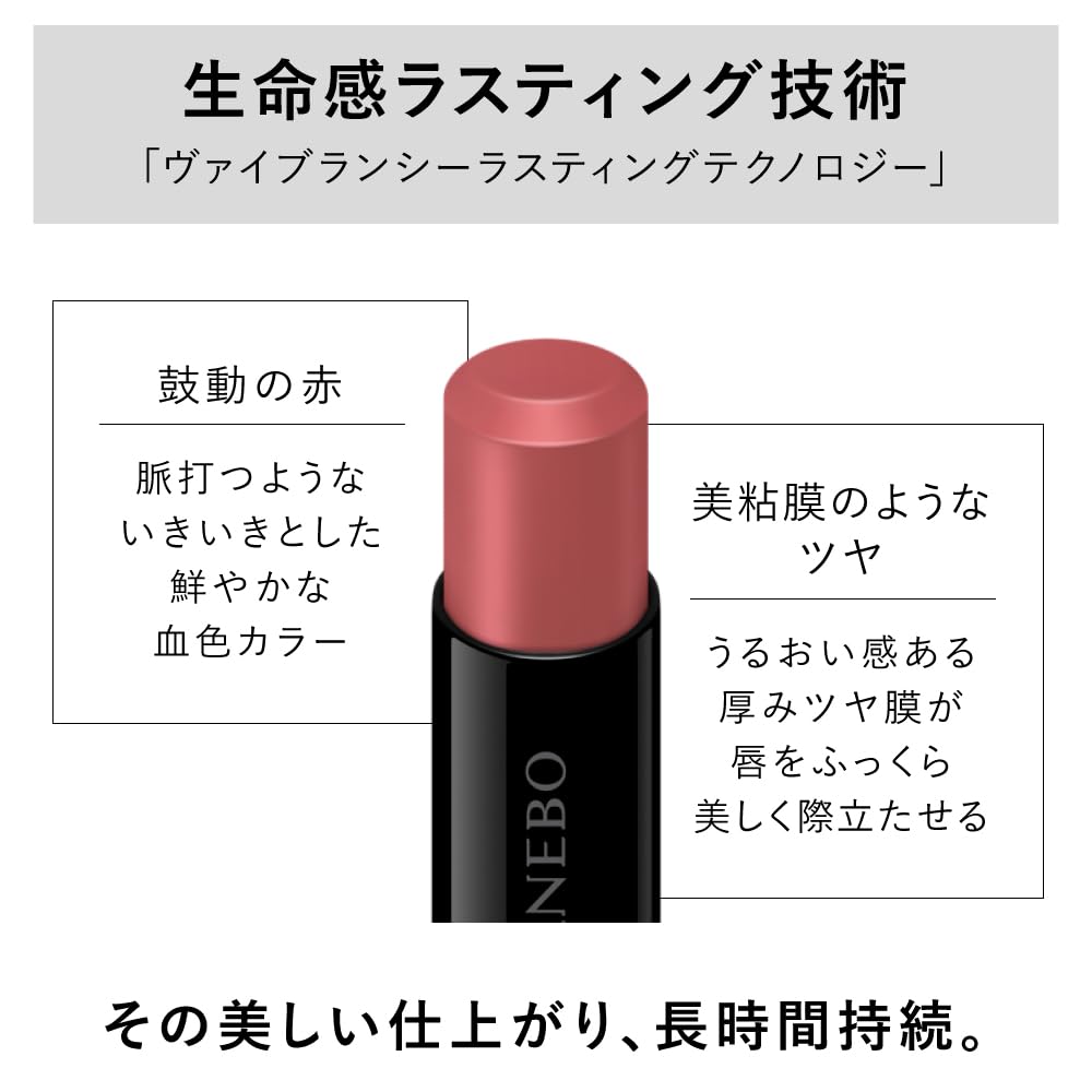 KANEBO Rouge Star Vibrant V17 Lipstick My Playlist Warm Rose 4g
