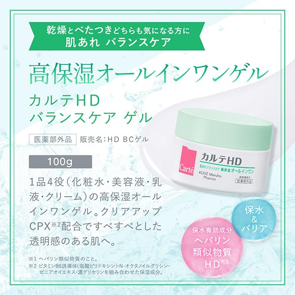 Karute HD Balance Care Gel 20g All-in-One Japanese Skincare