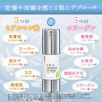 KATAN Cica Derma Hit Serum 30g for Japanese Skincare