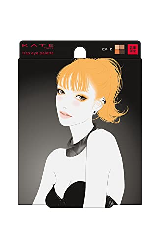 KATE Trap Eye Palette Powder EX-2 Honey Temptation 4-Color Eyeshadow Set