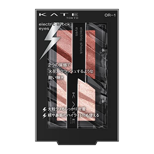 KATE Electric Shock Eyes OR-1 [Apricot Thunder] 2 grams (x 1)