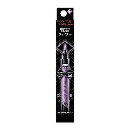 KATE Double Line Expert Blood Color Shadow PU-1 Pencil for Natural Eye Definition