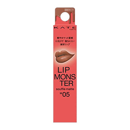 KATE Lip Monster Souffle Matte M05 Mud Fog Long Lasting Lip Color