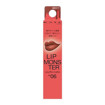 KATE Lip Monster Souffle Matte M06 Long-Lasting Liquid Lip