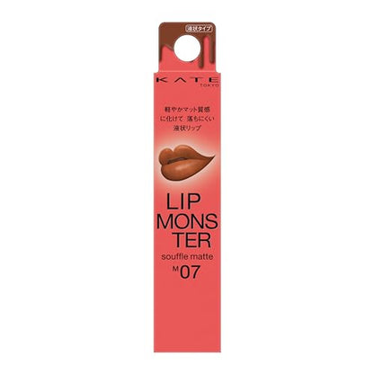 KATE Lip Monster Souffle Matte M07 Long-Lasting Lip Color