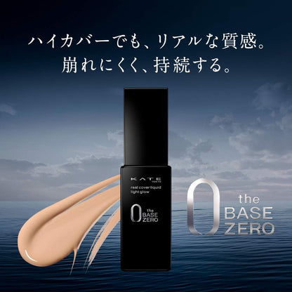 KATE Real Cover Liquid Foundation Light Glow 30ml for Radiant Skin