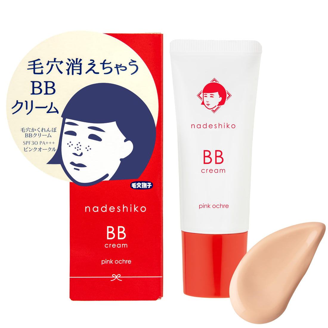 Keananadeshiko BB Cream for Pores Pink Ochre 25g